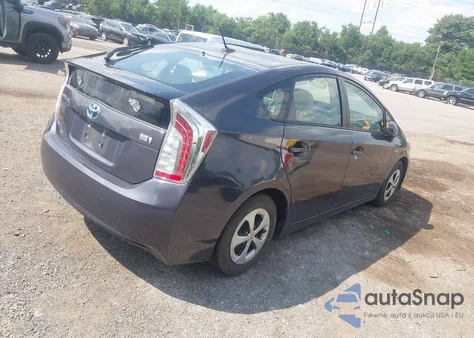 2012 Toyota Prius Three from USA, damaged, VIN JTDKN3DU7C5377683